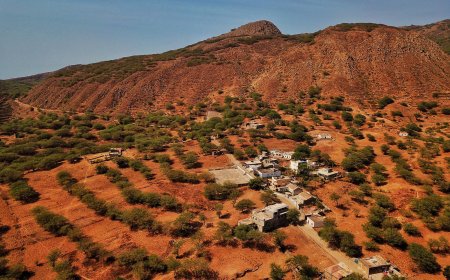 Cachaço,  uma das localidades da ilha Brava mais afectada pela seca