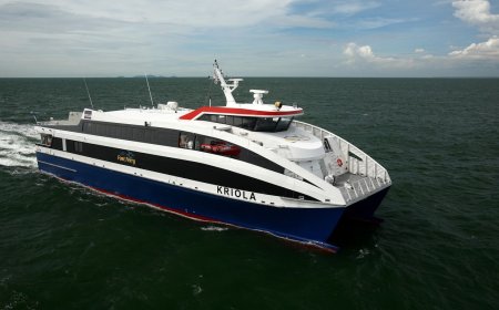 O navio Kriola da Fast Ferry avariou-se na ilha do Fogo