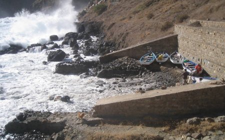 Brava: Estado do mar impede pescadores de fazerem a faina