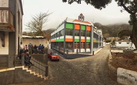 Será inaugurada na Segunda Feira Poupança, o maior prédio comercial da ilha Brava