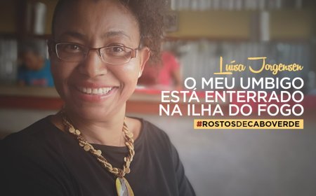 O meu umbigo esta enterrado na ilha do Fogo - Luisa Jorgensen