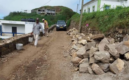 Brava: Obras do arruamento de Cova Rodela estarão concluídas em Dezembro – responsável