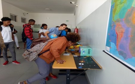 Brava: ESET realiza semana da Ciência para motivar os alunos a aproximarem-se da área