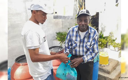Brava: Red Cross delivers more than 100 basic food baskets to the elderly, disabled and needy families