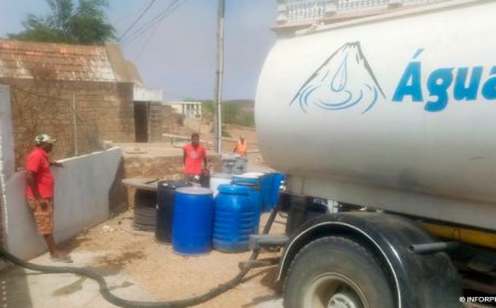 Brava: Autoridades iniciam distribuição de água a localidades distantes num acordo tripartido