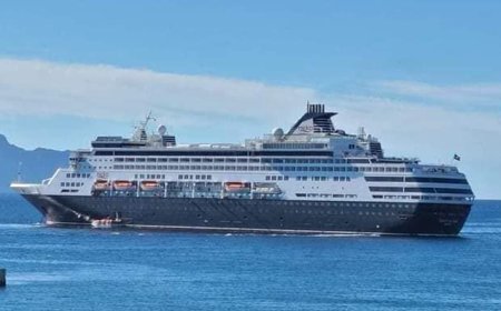 Porto Novo volta a receber navio de cruzeiro com mais de 500 turistas a bordo