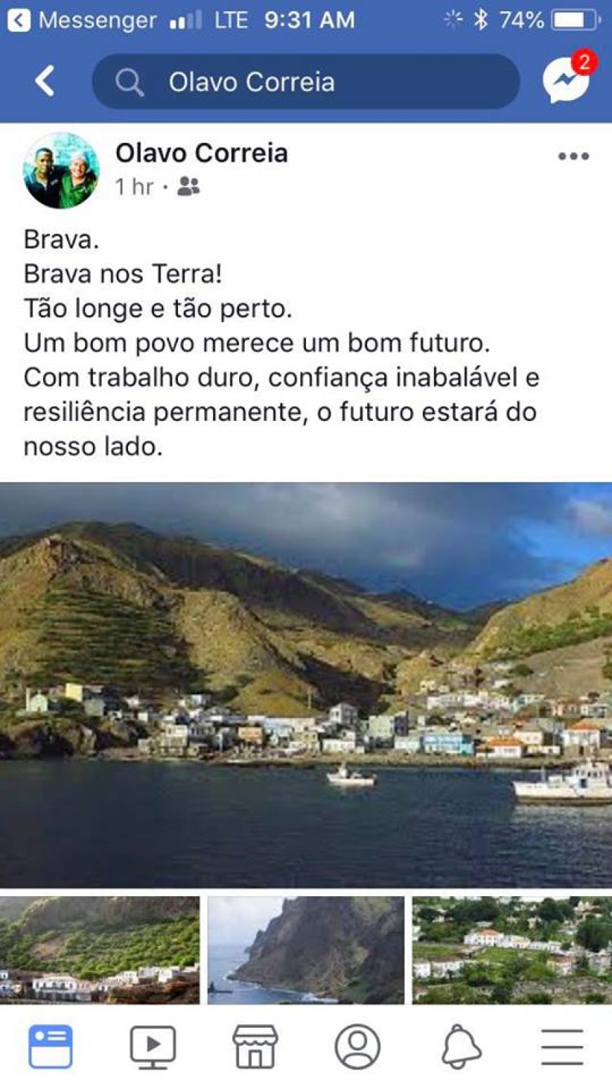 Frase do ano: “Brava tão perto e tão Longe” - Vice Primeiro Ministro Olavo Correia