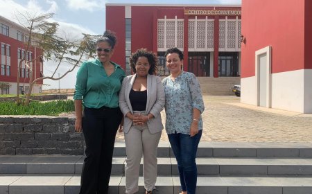 Brava: Diva Burgo defende a sua tese de final de curso em Ciências Biológicas com nota de dezanove