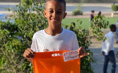 Brava: Aluno exemplar conquista o segundo lugar do Primeiro Ciclo no Concurso Nacional de Leitura
