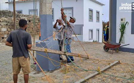 Nhô Santo António/Brava: “Homem do Mastro” diz-se cansado e com dificuldades em alcançar o topo do mastro