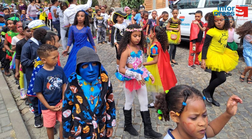 Brava/Carnaval: Manuel Rodrigues Gomes School closes the little ones' parades