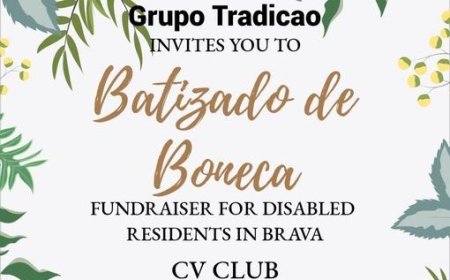 Grupo Tradição realiza batismo de boneca para angariar fundos em prol de pessoas com deficiência na Ilha Brava