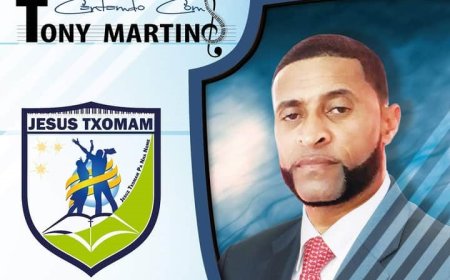 Tony Martins, bravense, emigrante residente em Luxemburgo e cantor Gospel, chega aos Estados Unidos da América com um  programa cheio de novidades