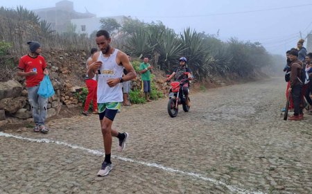 Brava/Nha Santana: José da Luz wins track and field event Nha Santana de Mato 2023