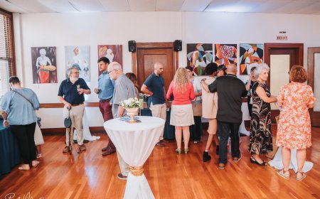 Artista Eufémia Reis realiza exposição de pintura nas instalações do Consulado de Portugal em New Bedford