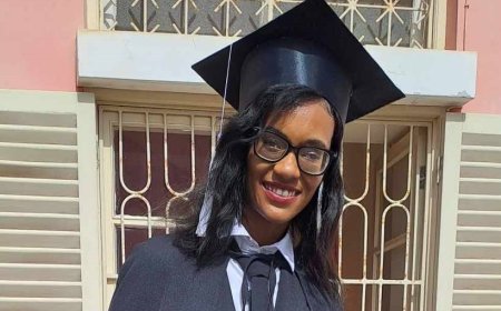 Maura Araújo, com superação inspiradora, conquista diploma de Direito pela Universidade Uni Mindelo