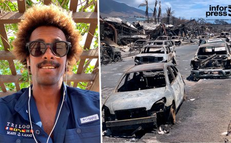 Incêndio: Surfista cabo-verdiano no Havai diz ter “perdido tudo” na cidade que “virou cinza”