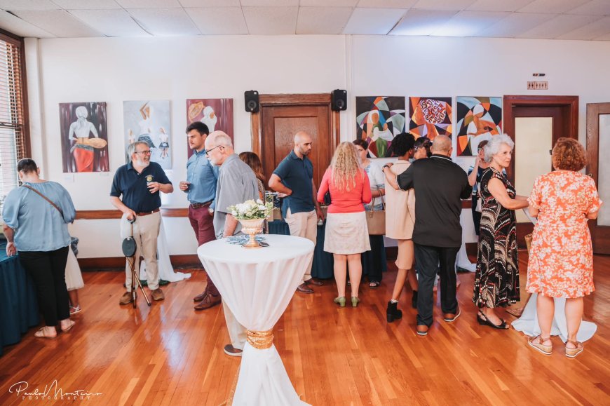 Artista Eufémia Reis realiza exposição de pintura nas instalações do Consulado de Portugal em New Bedford