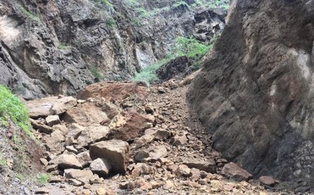 Brava: Chuva provoca derrocada e deixa comunidade Fajã d´Água novamente isolada