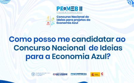 Abertas as inscrições para a 2ª edição do Concurso Nacional de Ideias para Projetos da Economia Azul - PROMEB II