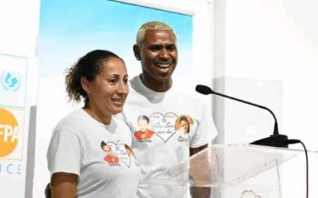 Casal de imigrantes Bravenses, Zé Fernandes e Sarita DaRosa, com doação de materiais desportivos, contribuem para fortalecer o futsal local