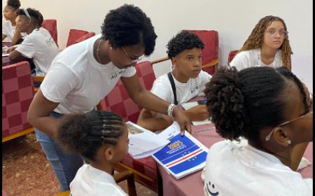 Parlamento Infanto juvenil - Deputados da Brava levam mensagem sobre preocupações com as mudanças climáticas e pedem acções concretas das autoridades nacionais e locais