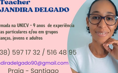 Professora Jandira Delgado oferece aulas de Inglês para todas as idades