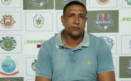 Adilson Monteiro, treinador do Sporting da Brava, destaca esforços da Direção em antevisão ao jogo contra o Coroa