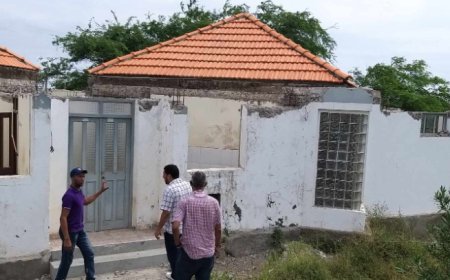 Obras no edifício do Jardim Infantil em Cachaço, um grande desafio que precisa ser encarado