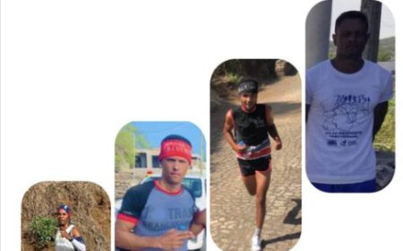 Quatro atletas bravenses enfrentam desafio na "Trail d’Santiago" em Santiago, Cabo Verde