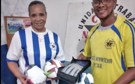 Simples gesto de Aduzinda de Dadai que vai ajudar e muito a equipa do No Pintcha