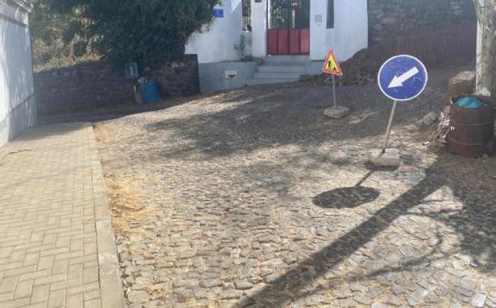 Projeto de dessalinização da agua do mar na Brava impacta circulação na Rua da Cultura