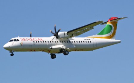 Avião da Air Senegal com autorização da AAC para voos domésticos sob responsabilidade da TACV já está em Cabo Verde