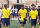 Arbitro central Ovido Tavares auxiliado por Artur Fortes e Junior Delgado vao estar num dos  jogos da primeira jornada do campeonato nacional