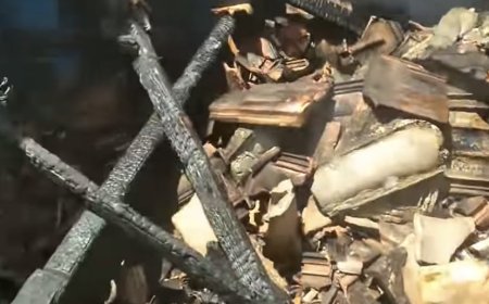 Família desalojada por incêndio na Ilha Brava clama por ajuda após alegações de falha dos bombeiros